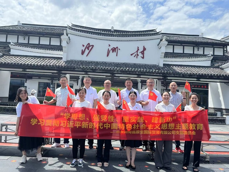 原生國(guó)貿(mào)黨支部開(kāi)展“學(xué)思想、強(qiáng)黨性、重實(shí)踐、建 新功”主題黨日活動(dòng)